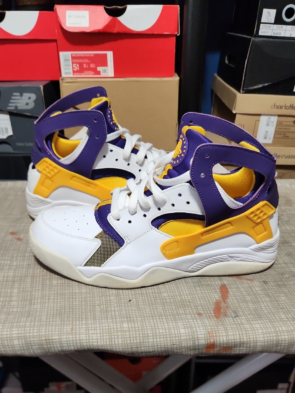 Nike Flight Huarache Kobe Lakers P.E.